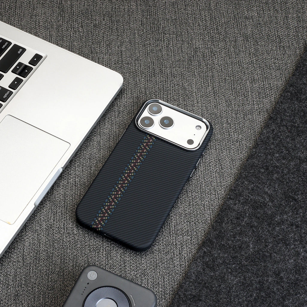 Carbon Fiber Texture MagSafe Case for iPhone 17, 17 Air, 17 Pro & 17 Pro Max