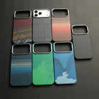 Carbon Fiber Texture MagSafe Case for iPhone 17, 17 Air, 17 Pro & 17 Pro Max