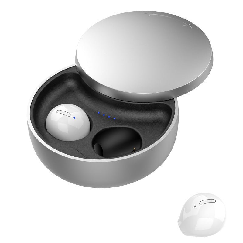 Wireless Bluetooth earbuds with charging case, view 5