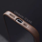 Classic leather MagSafe case for iPhone 16, view 6