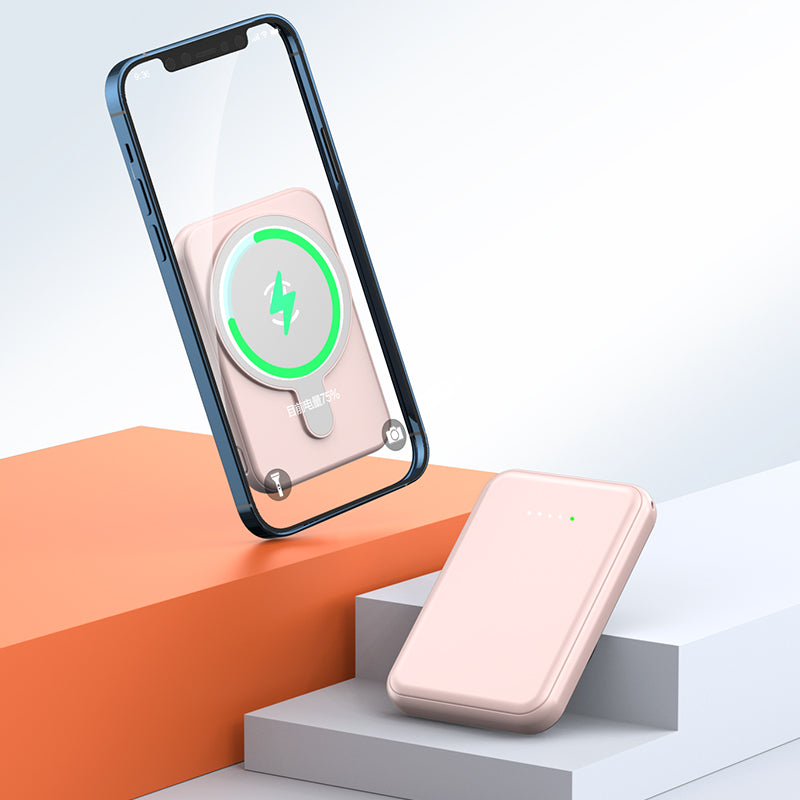 Mini magnetic wireless power bank 5000mAh, view 7