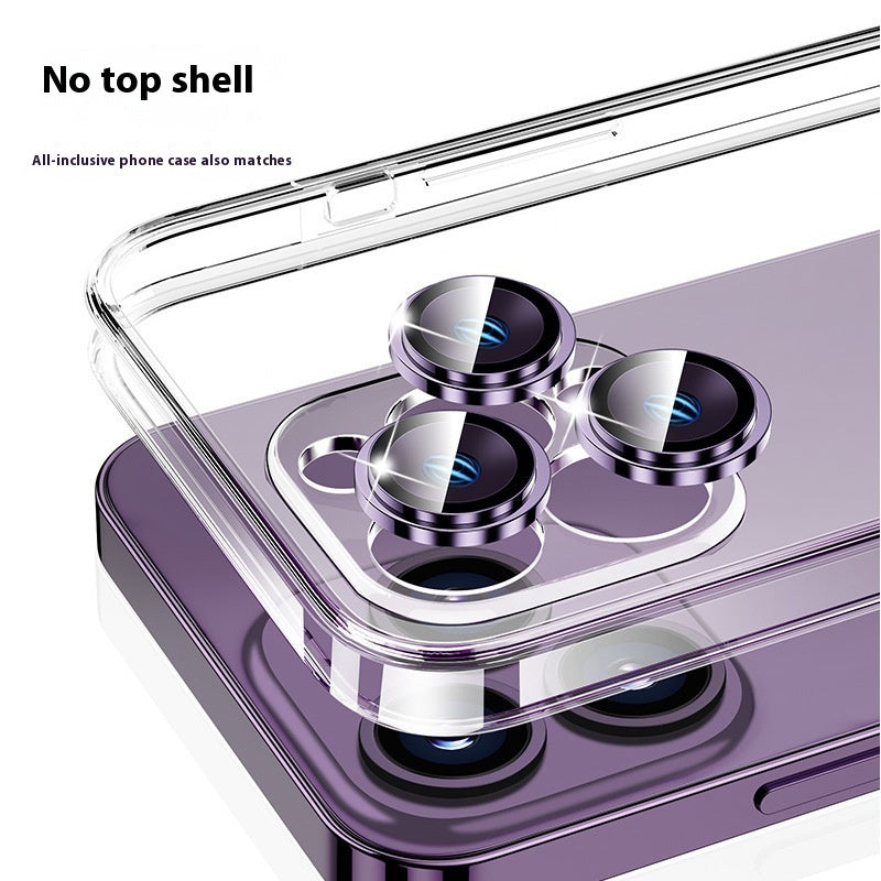 Metal ring camera lens protector for iPhone 15 and 16, view 9