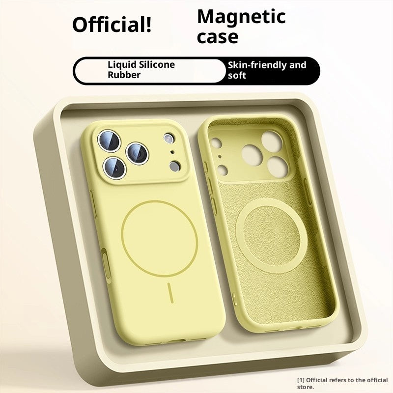 Magnetic liquid silicone case for iPhone 17, view 14
