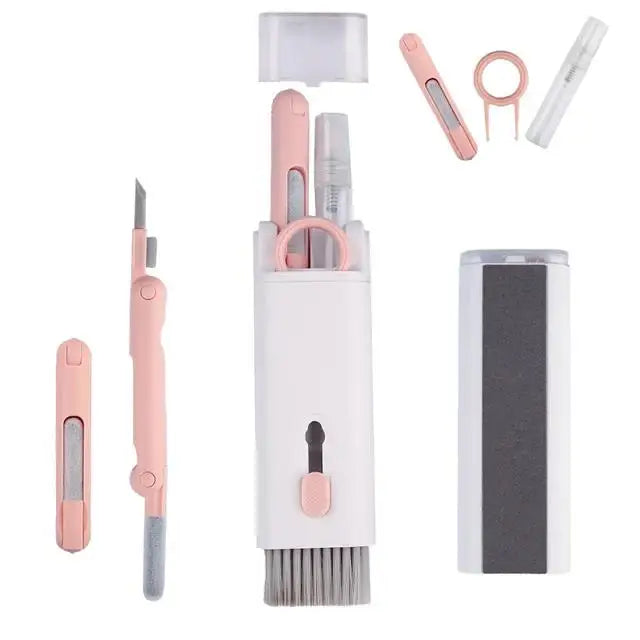 7-in-1 Cleaning Kit for Earbuds, Keyboards, Phones & Laptops