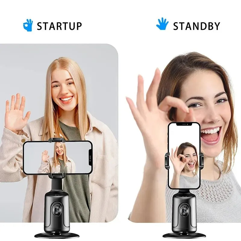 AI face-tracking phone gimbal stand, view 10
