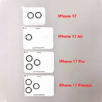 Tempered glass camera lens protector for iPhone 17, view 10