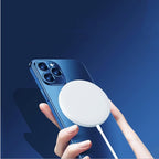 15W magnetic wireless charger pad with USB-C cable, view 3