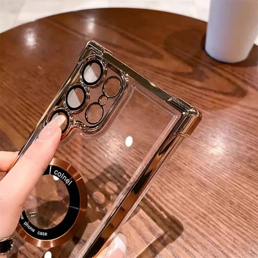 Clear magnetic case for Samsung Galaxy, view 10