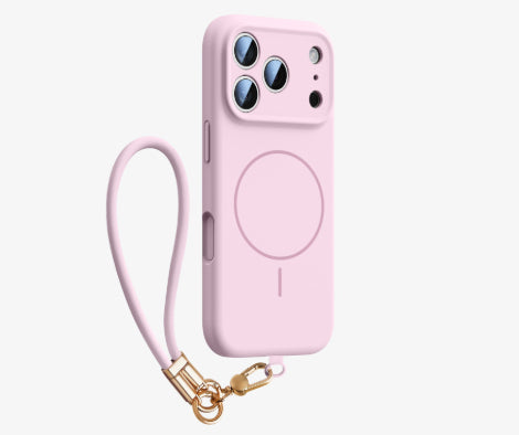Magnetic liquid silicone case for iPhone 17, view 3