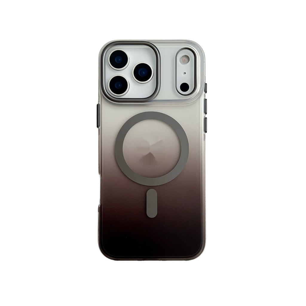 Aurora gradient frosted magnetic iPhone case, view 8