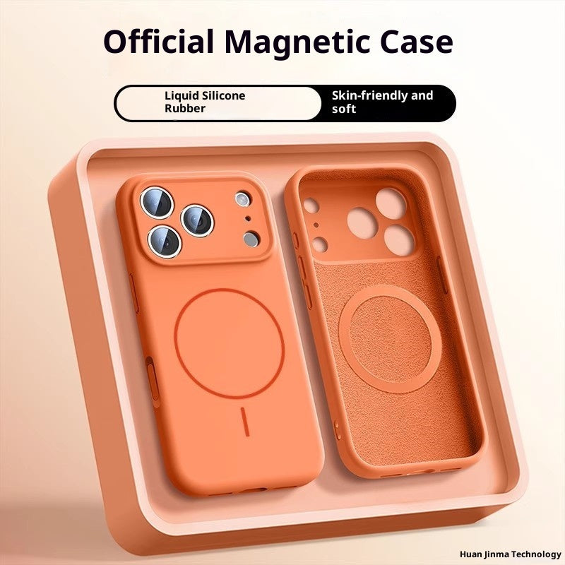 Magnetic liquid silicone case for iPhone 17, view 20