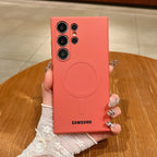 Liquid Silicone MagSafe Case for Samsung Galaxy S26, S25 & S24 Series