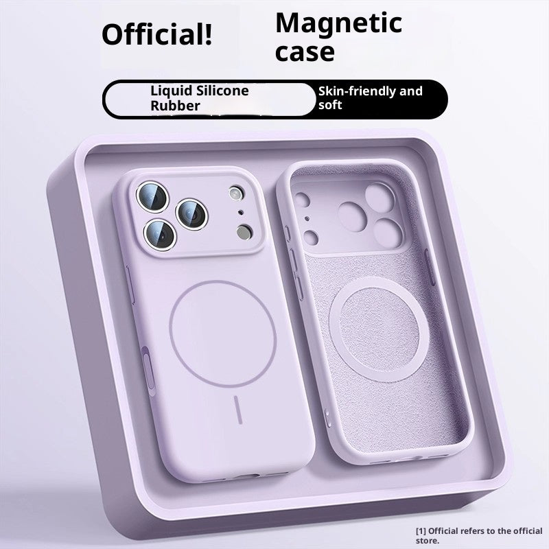 Magnetic liquid silicone case for iPhone 17, view 19