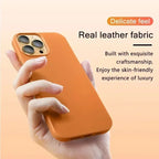 Premium leather MagSafe case for iPhone, view 4
