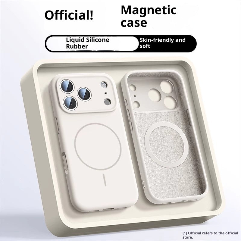 Magnetic liquid silicone case for iPhone 17, view 11