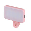 Rechargeable Clip-On Selfie Fill Light - 3 Light Modes, Adjustable Brightness