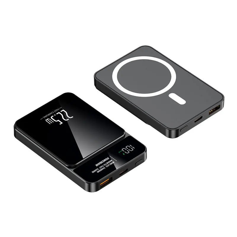 Magnetic Wireless Power Bank 10,000mAh / 20,000mAh - MagSafe Compatible, 20W Fast Charging, LED Display