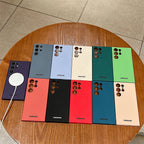 Liquid Silicone MagSafe Case for Samsung Galaxy S26, S25 & S24 Series