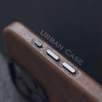 Classic leather MagSafe case for iPhone 16, view 8