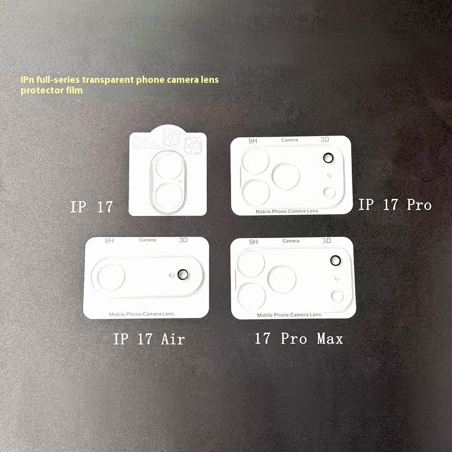Tempered glass camera lens protector for iPhone 17, view 3