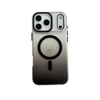Aurora gradient frosted magnetic iPhone case, view 2