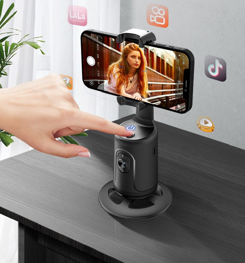 AI face-tracking phone gimbal stand, view 5