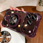 Clear MagSafe case with plated edges for iPhone, view 8