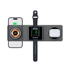 3-in-1 foldable magnetic charging station for iPhone, Apple Watch and AirPods, view 5