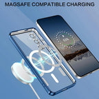 Clear MagSafe case with plated edges for Samsung Galaxy, view 9