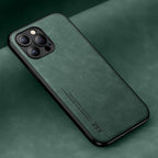 Slim Vegan Leather MagSafe Case for iPhone 17, 17 Air, 17 Pro & 17 Pro Max (also fits iPhone 11-16)