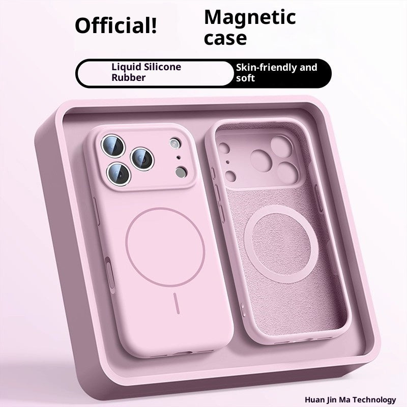 Magnetic liquid silicone case for iPhone 17, view 22