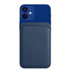 Magnetic leather card wallet for iPhone, view 6
