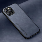 Slim Vegan Leather MagSafe Case for iPhone 17, 17 Air, 17 Pro & 17 Pro Max (also fits iPhone 11-16)