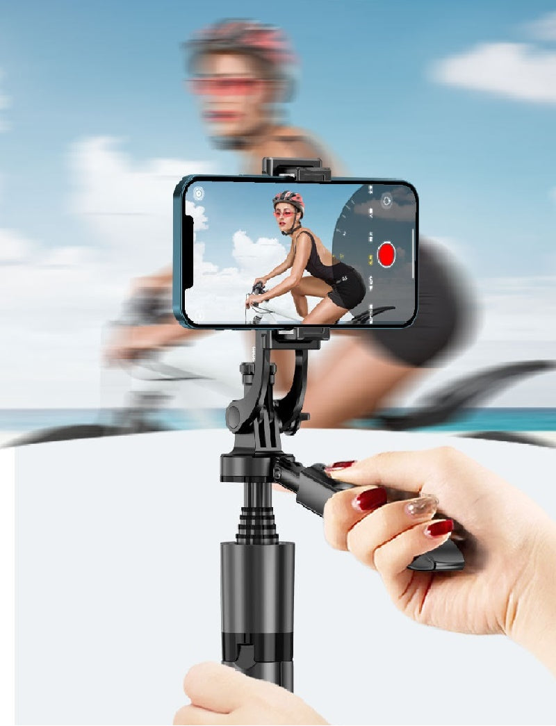 AI face-tracking phone gimbal stand, view 3