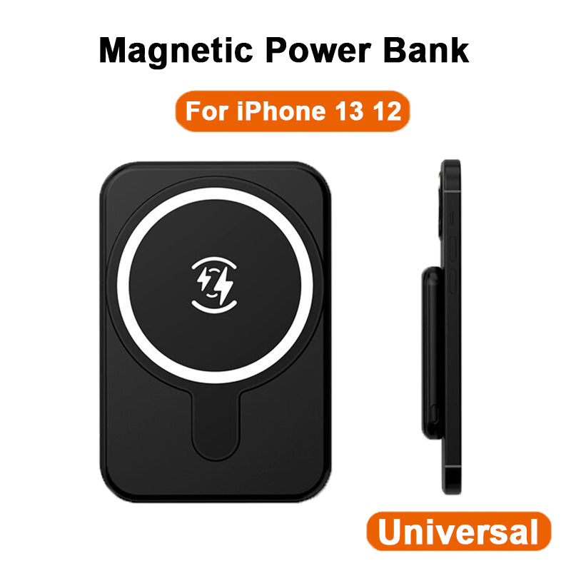 Mini magnetic wireless power bank 5000mAh, view 4