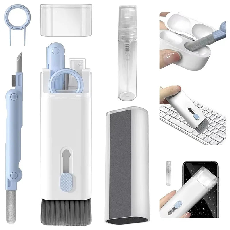 7-in-1 Cleaning Kit for Earbuds, Keyboards, Phones & Laptops