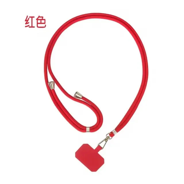 Adjustable Crossbody Phone Lanyard Strap - Universal Fit