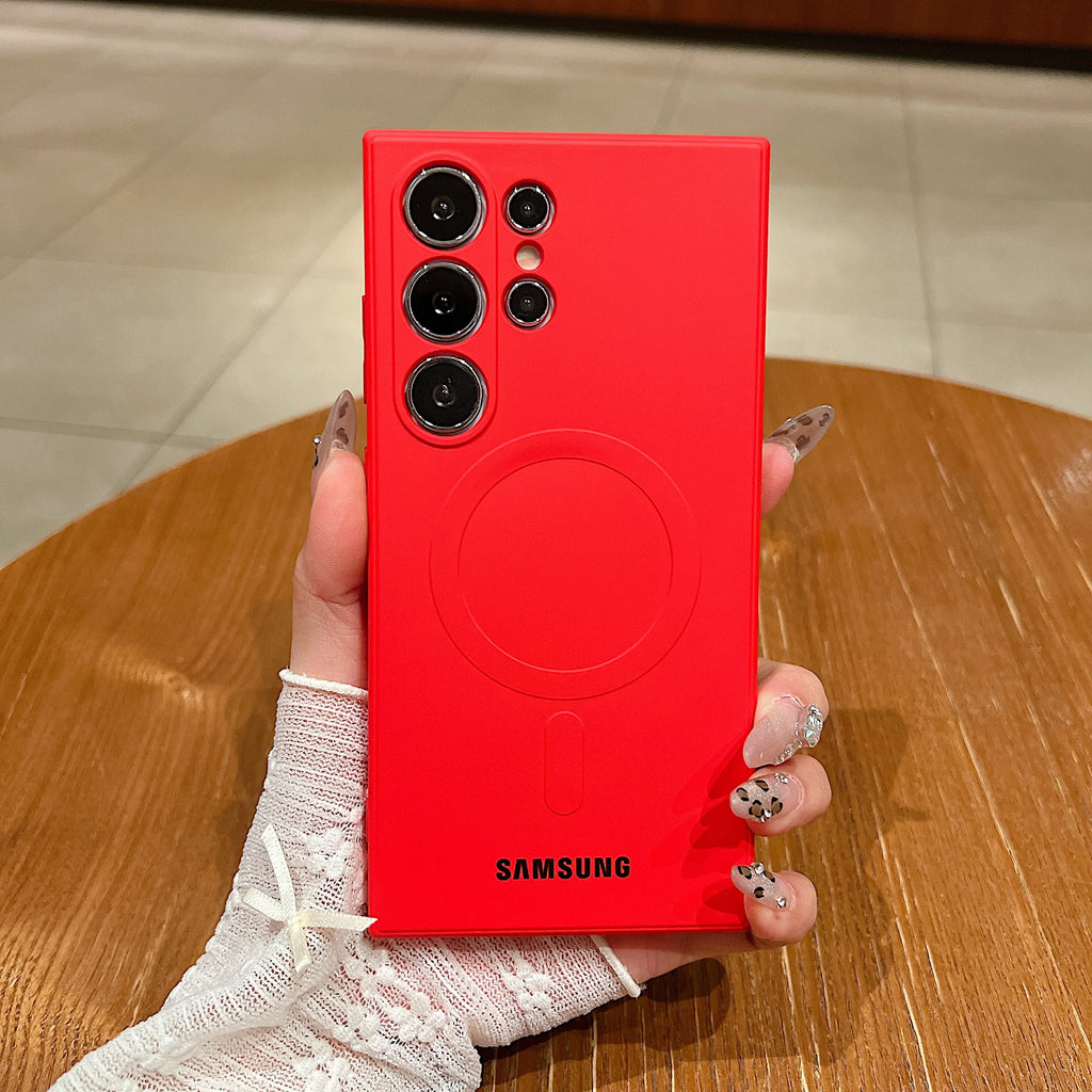 Liquid Silicone MagSafe Case for Samsung Galaxy S26, S25 & S24 Series