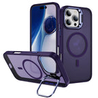 Magnetic clear iPhone case with camera ring kickstand, view 7