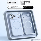 Magnetic liquid silicone case for iPhone 17, view 17