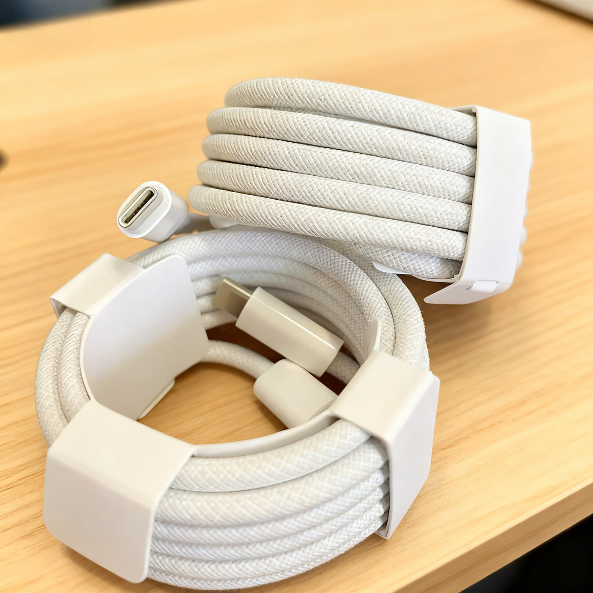 240W USB-C to USB-C braided charging cable, view 3