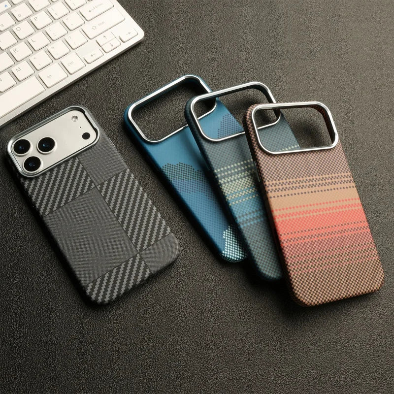 Carbon fiber MagSafe case for iPhone, view 12