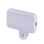 Rechargeable Clip-On Selfie Fill Light - 3 Light Modes, Adjustable Brightness
