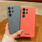 Liquid Silicone MagSafe Case for Samsung Galaxy S26, S25 & S24 Series