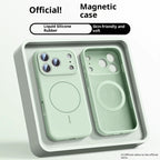 Magnetic liquid silicone case for iPhone 17, view 18
