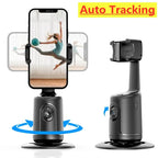 AI face-tracking phone gimbal stand