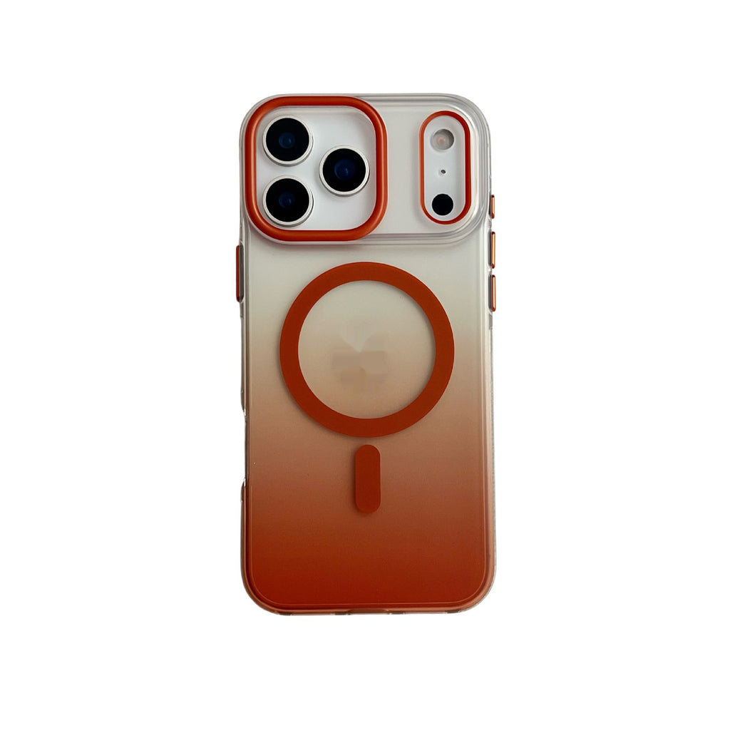 Aurora gradient frosted magnetic iPhone case, view 5