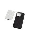 Vintage leather magnetic iPhone case, view 8