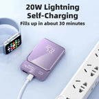 Magnetic wireless power bank, MagSafe compatible, view 4