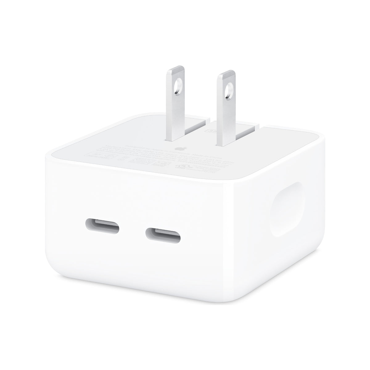 Apple 35W Dual USB-C Port Compact Power Adapter